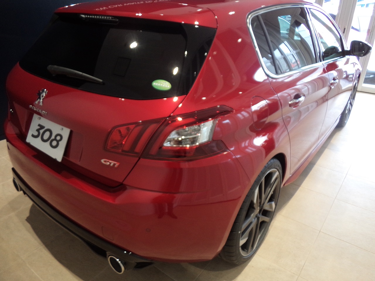 308 GTi 270 by PEUGEOT SPORT　期間限定展示！！