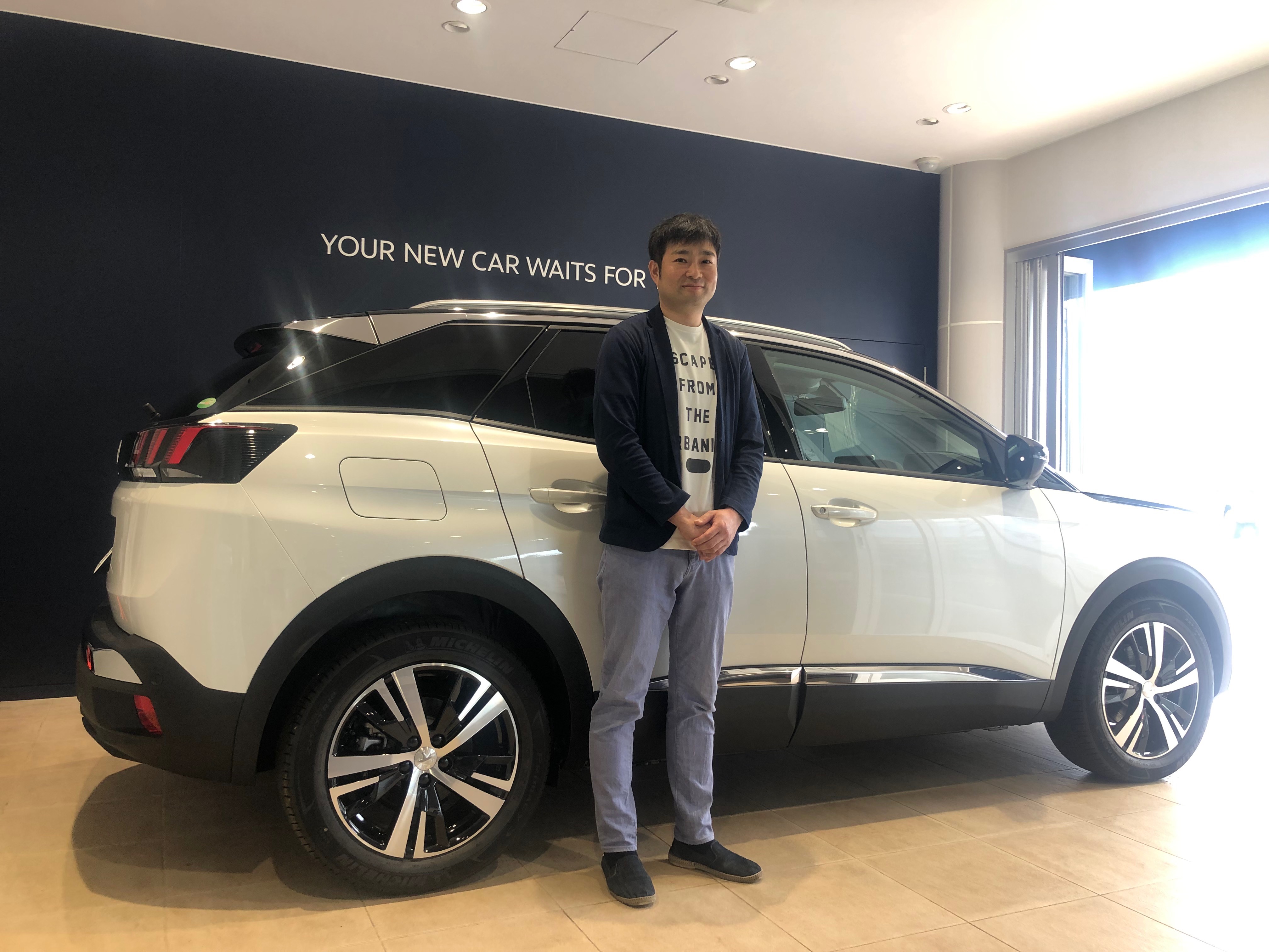 ～3008BlueHDiCleanEdition御納車～