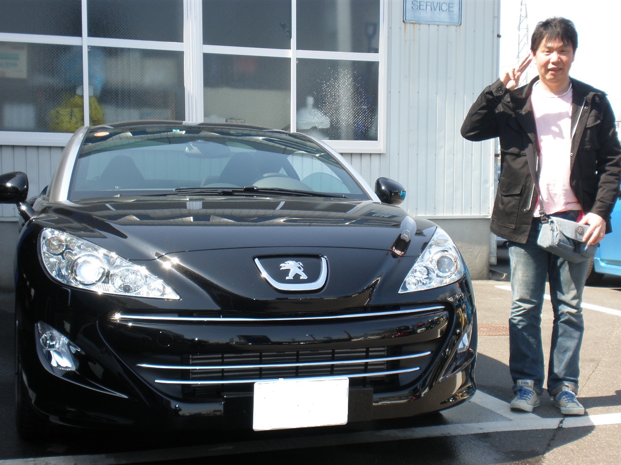 RCZ LHD 納車！