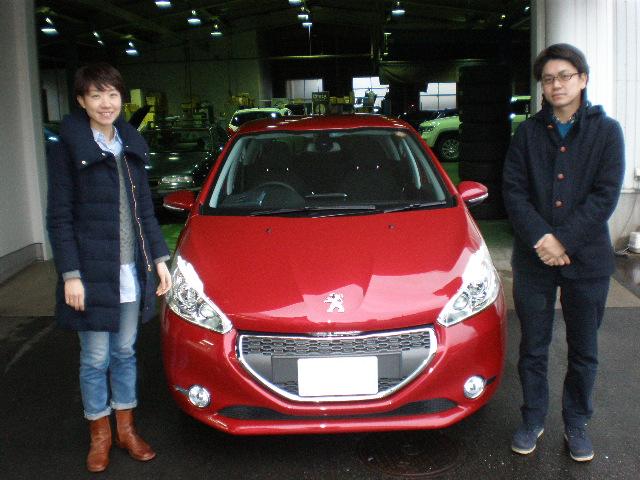 ２０８Ｐｒｅｍｉｕｍ　リオハレッド納車