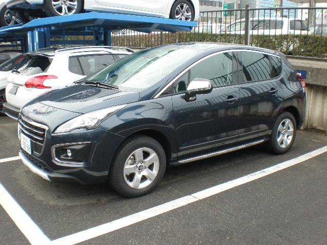 3008フェイスリフトデモカーできました