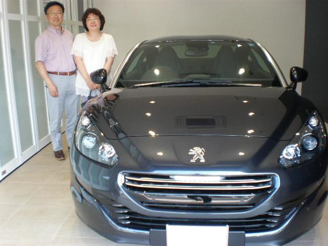 RCZ ハリアグレー納車