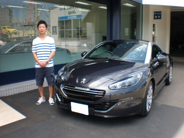RCZ RHD 納車
