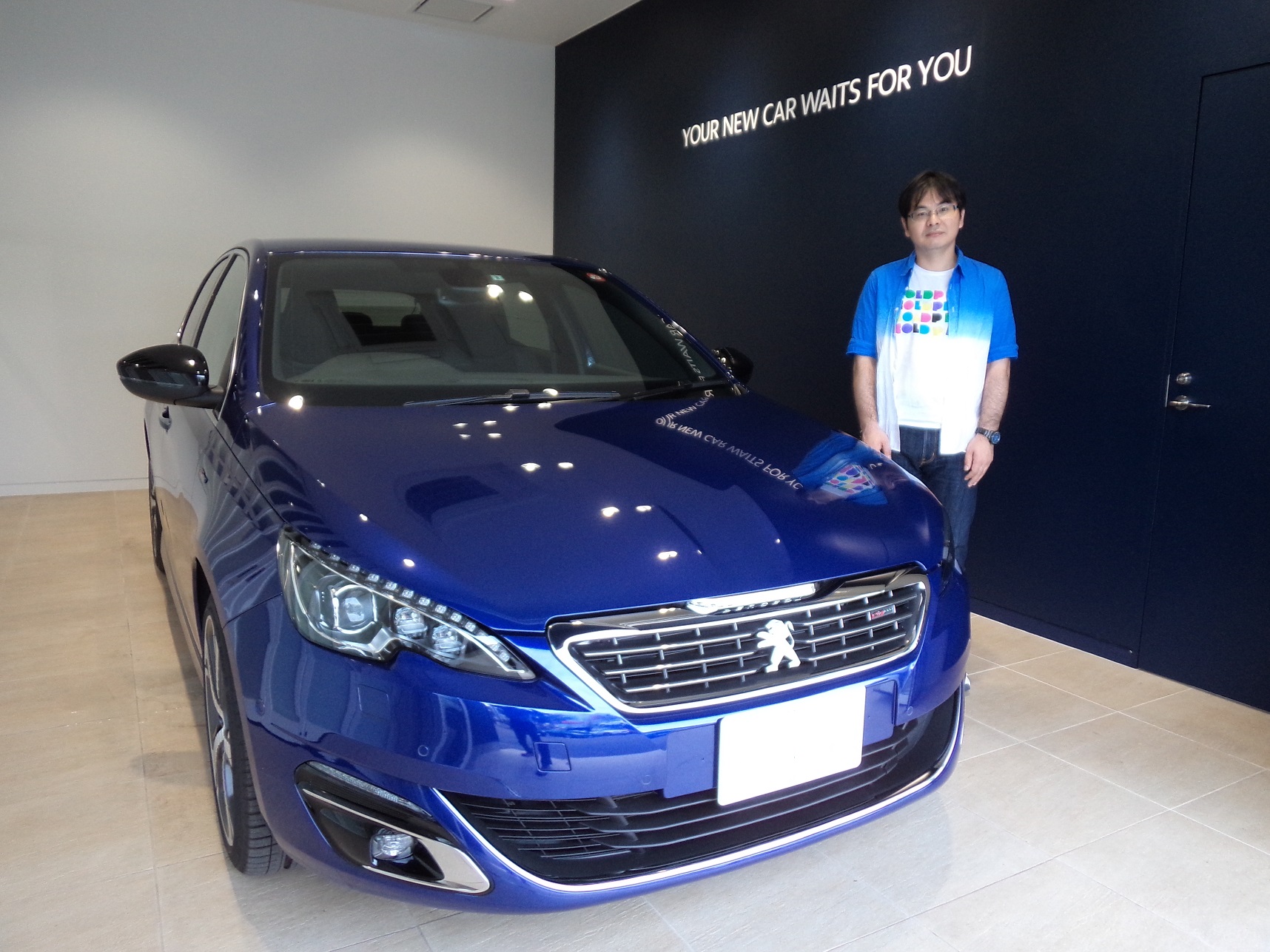 308GT Line 第1号出発！