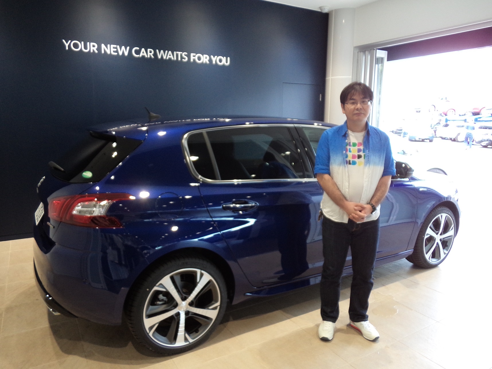 308GT Line 第1号出発！