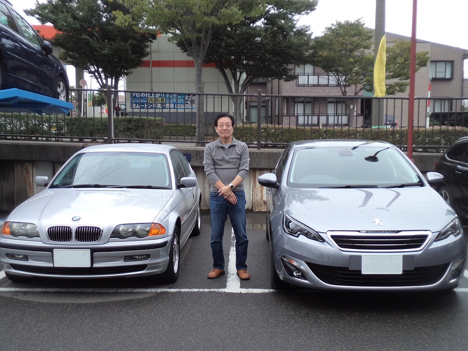 308AllureBlueHDiご納車