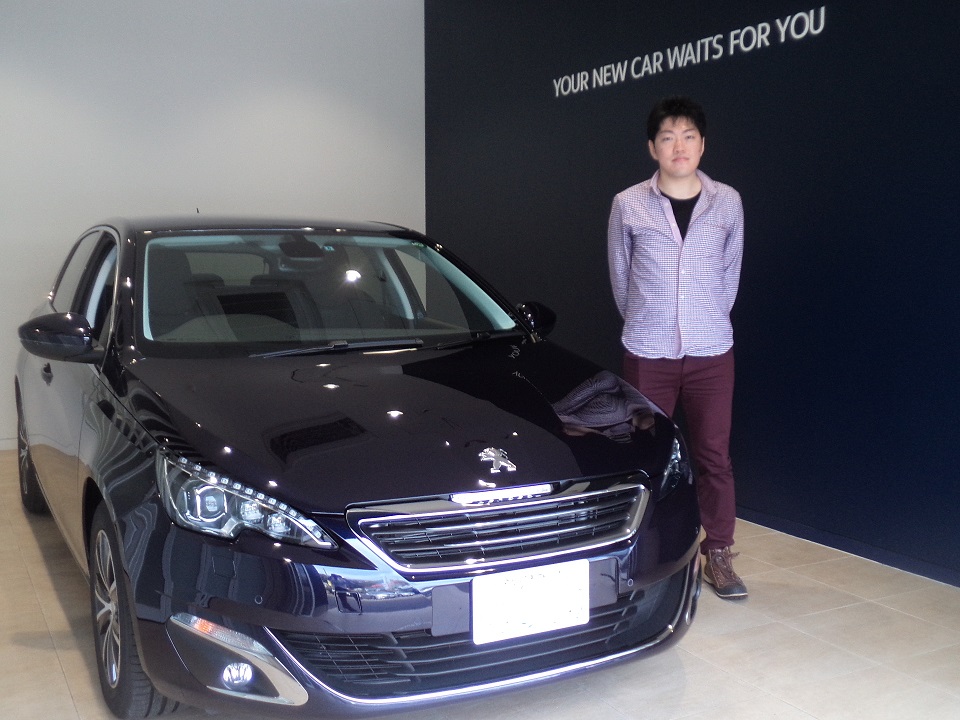 ３０８Ａｌｌｕｒｅご納車