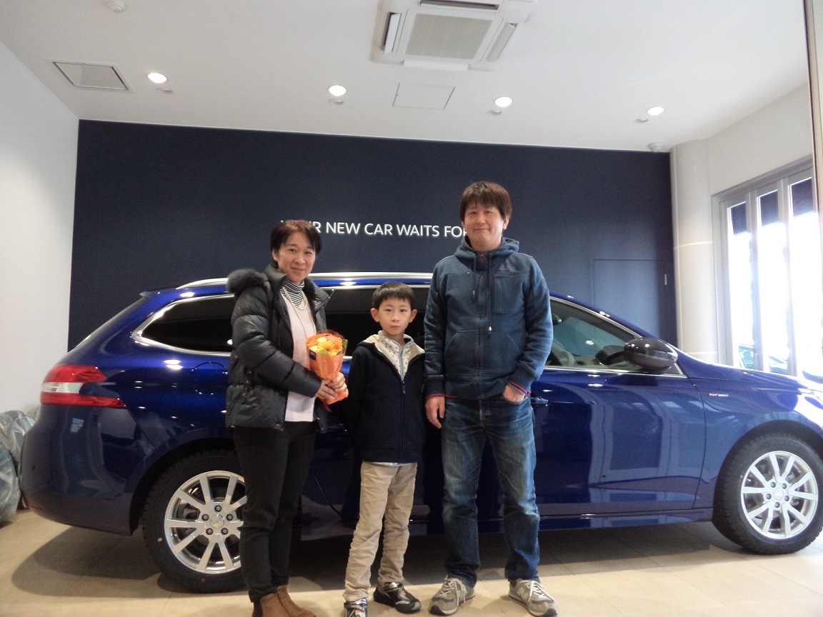 ～308SW　GTLine ご納車～