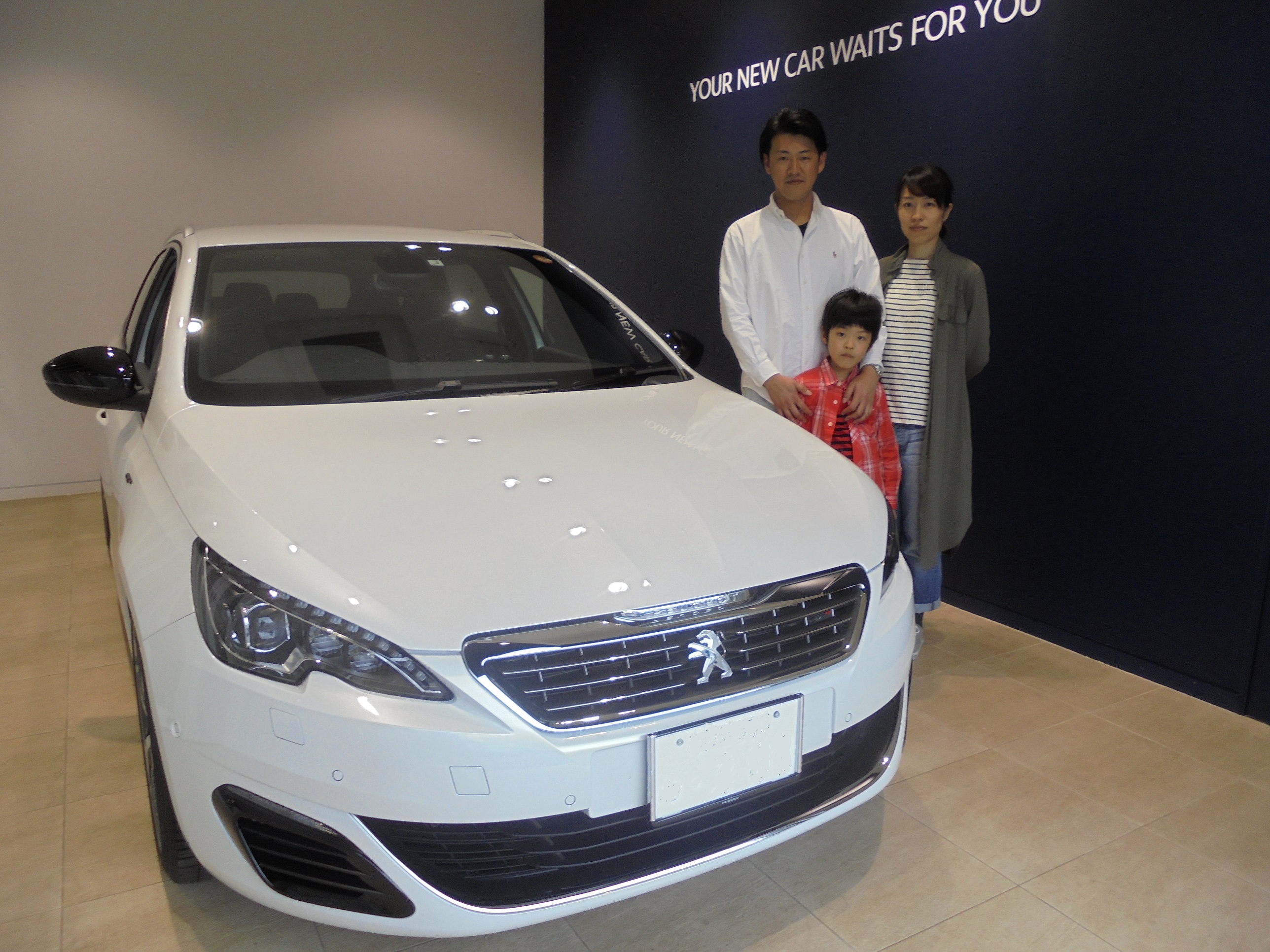 308SW GT BlueHDiご納車