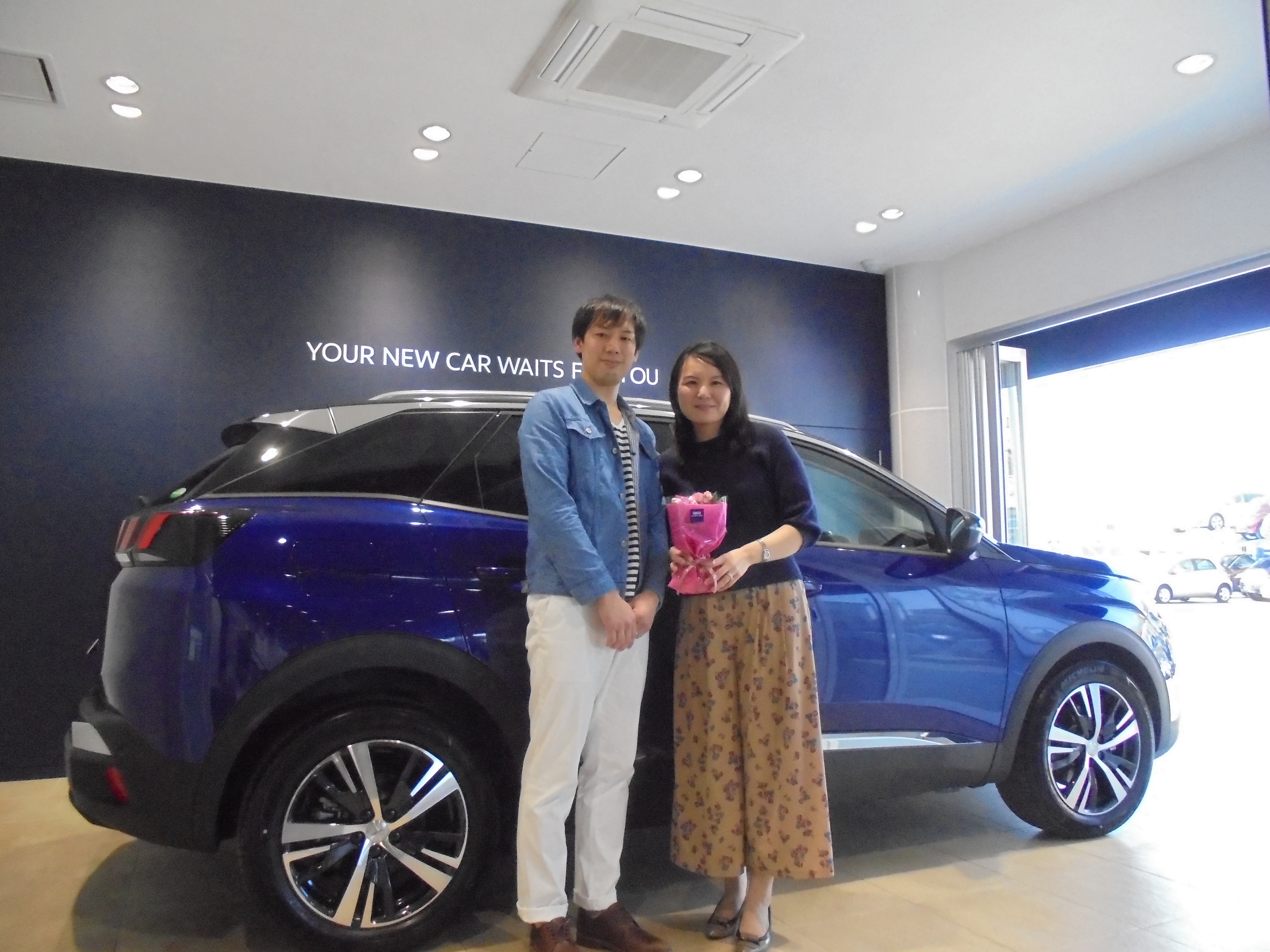 ～New3008Allure DEBUT EDITION ご納車～