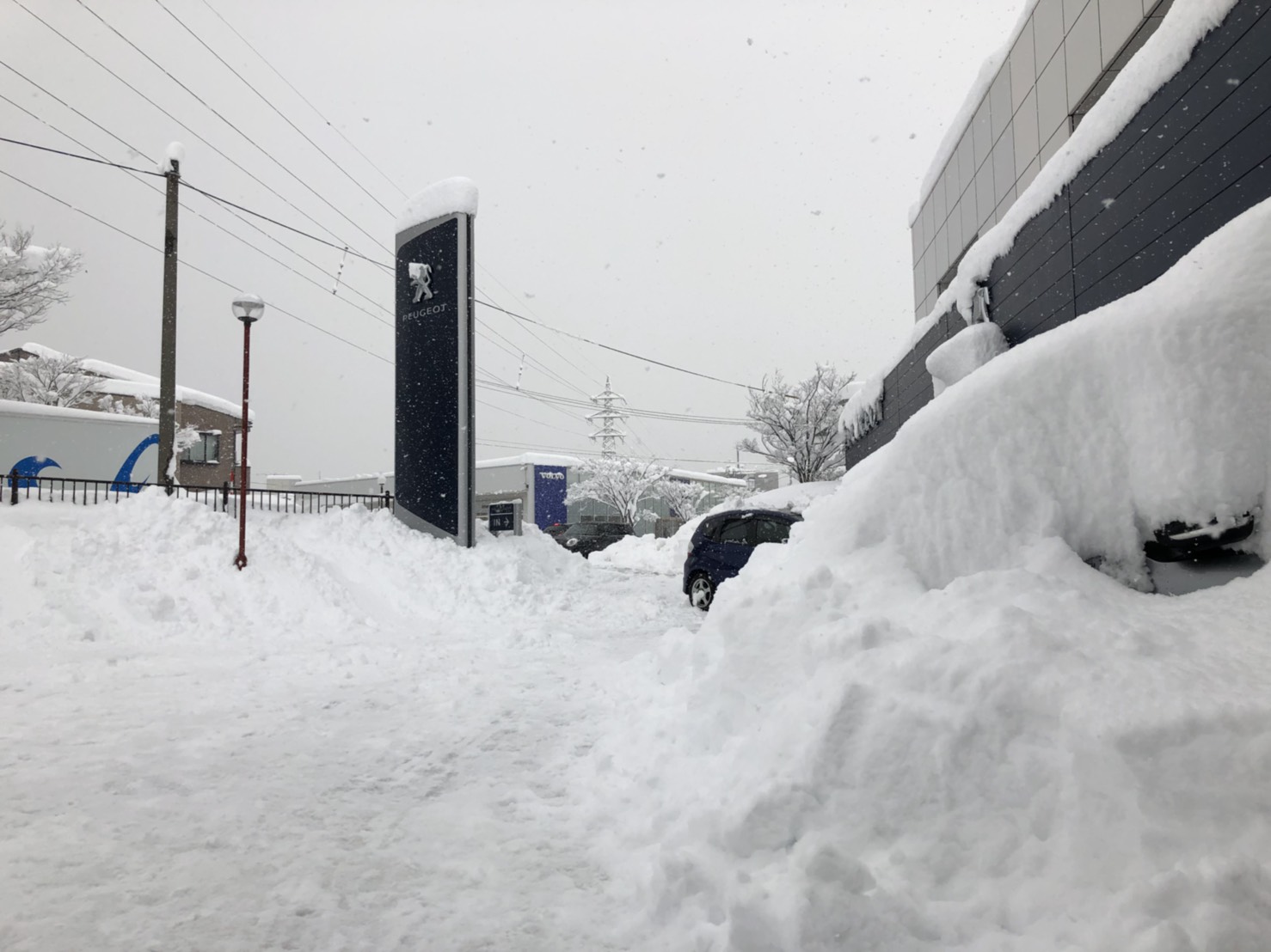 大雪注意です！！外出は充分ご注意ください！！