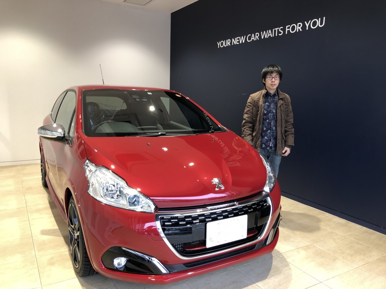 ～New208　GTiご納車～