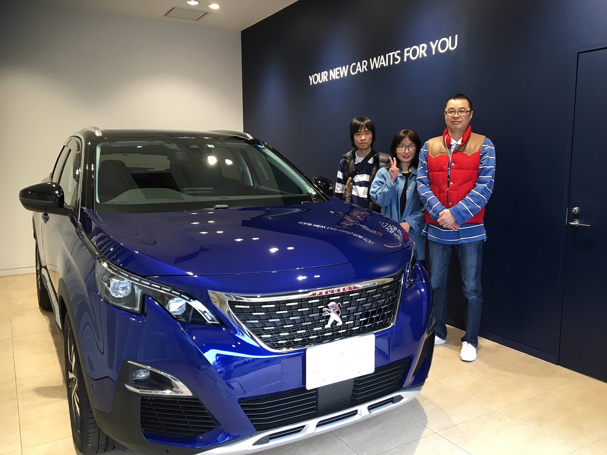 3008Allure Debut Editionご納車