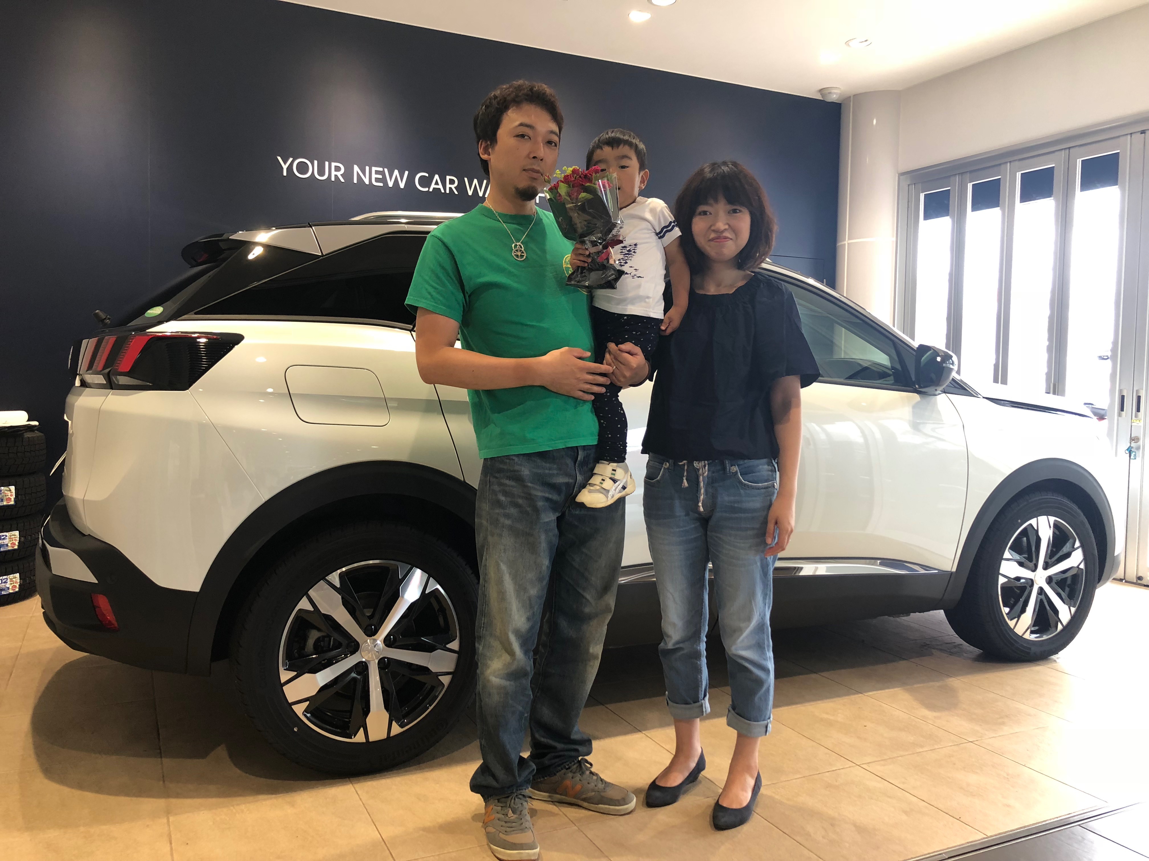 ～New3008BlueHDiスペシャルエディション 御納車～