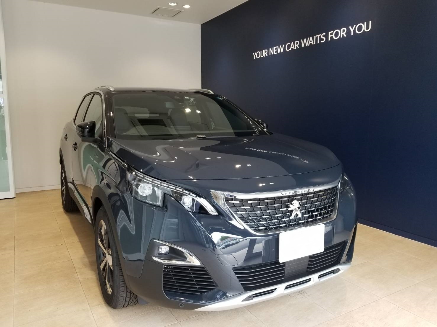 3008 GTLine ハリケーン・グレー　ご納車。