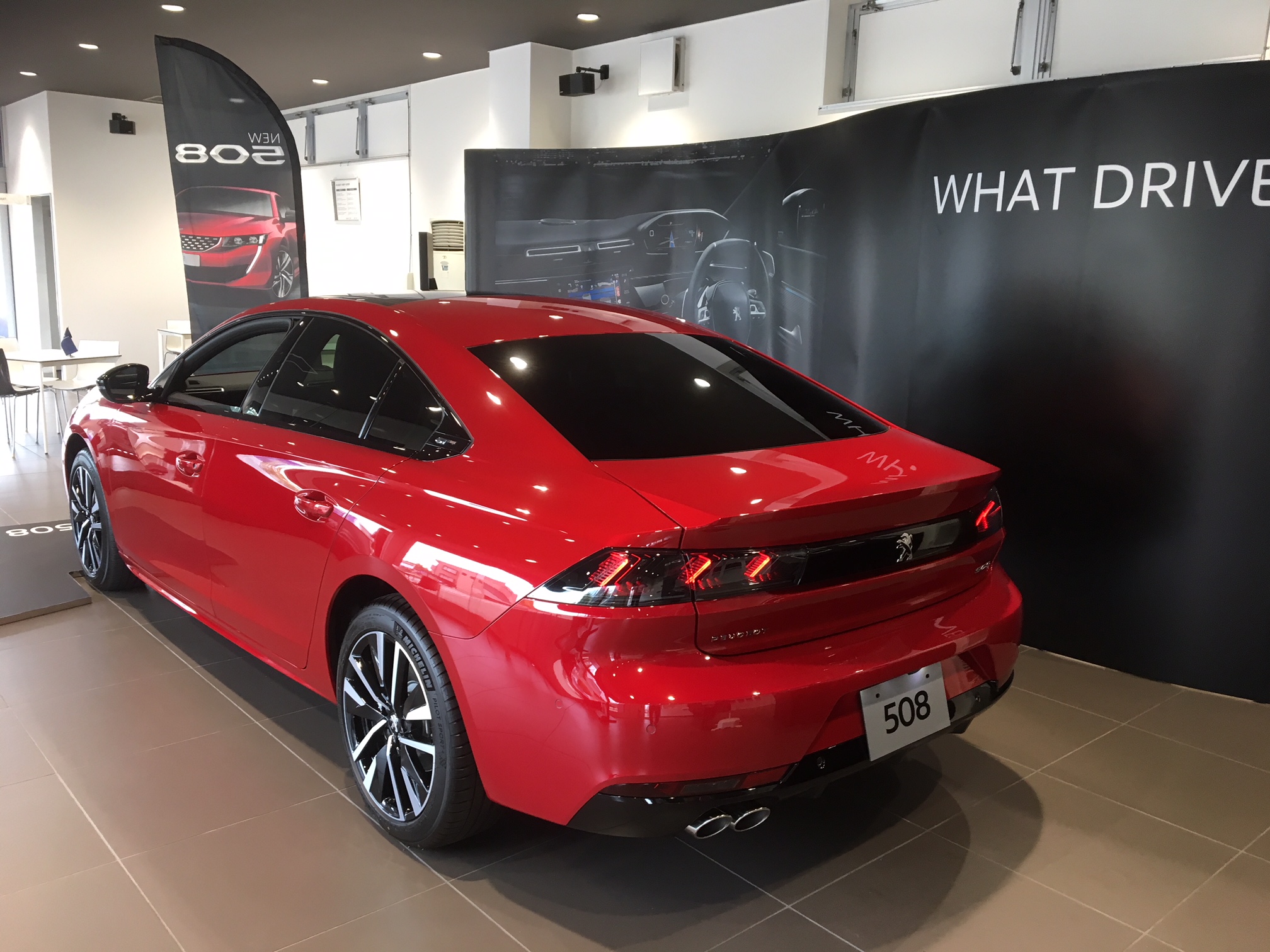 本日最終日　ALL-NEW PEUGEOT 508 ROAD SHOW