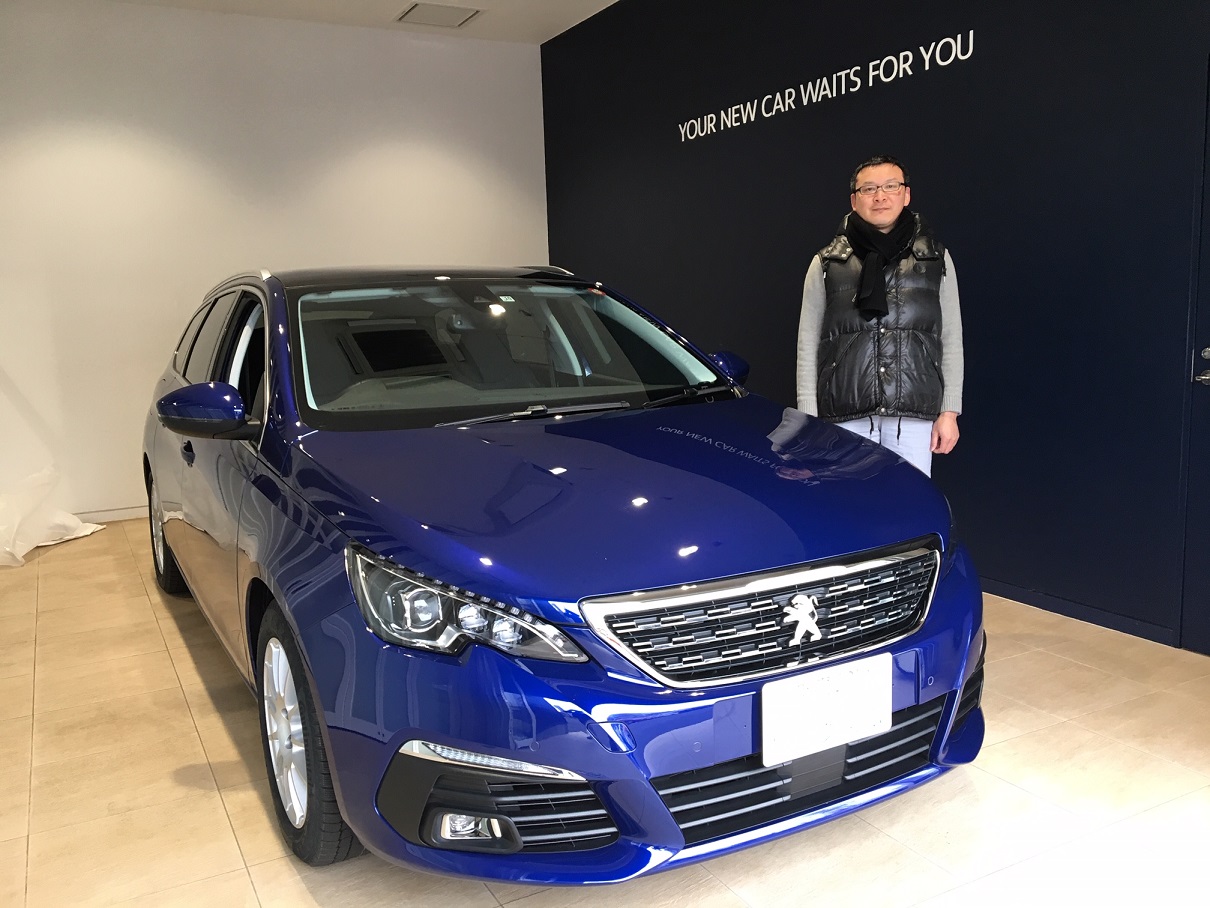 308SW Allure blueHDi PGRご納車