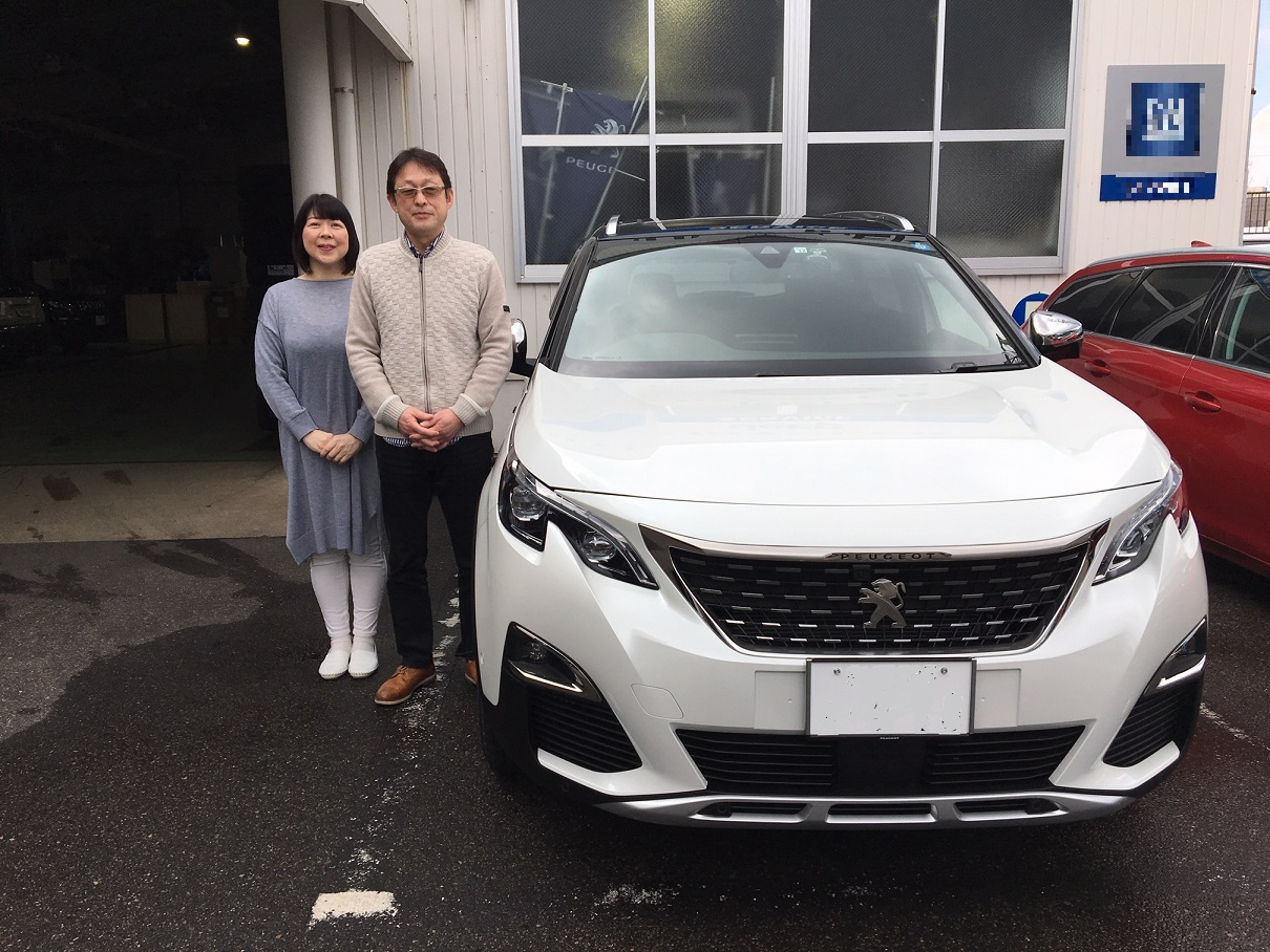 5008 GT BlueHDi FCP レザーご納車