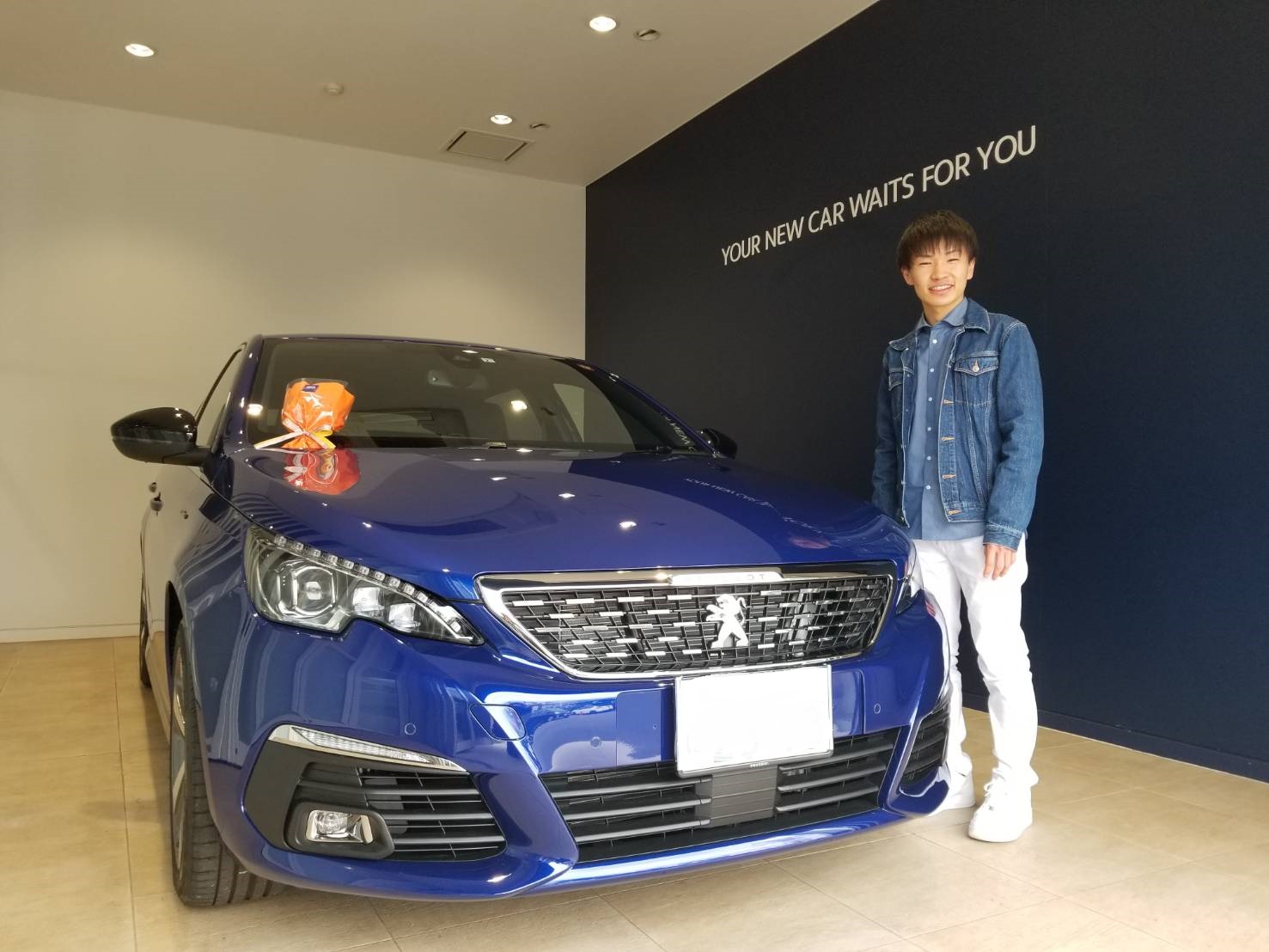 308 GTLine BlueHDi マグネティック・ブルーご納車