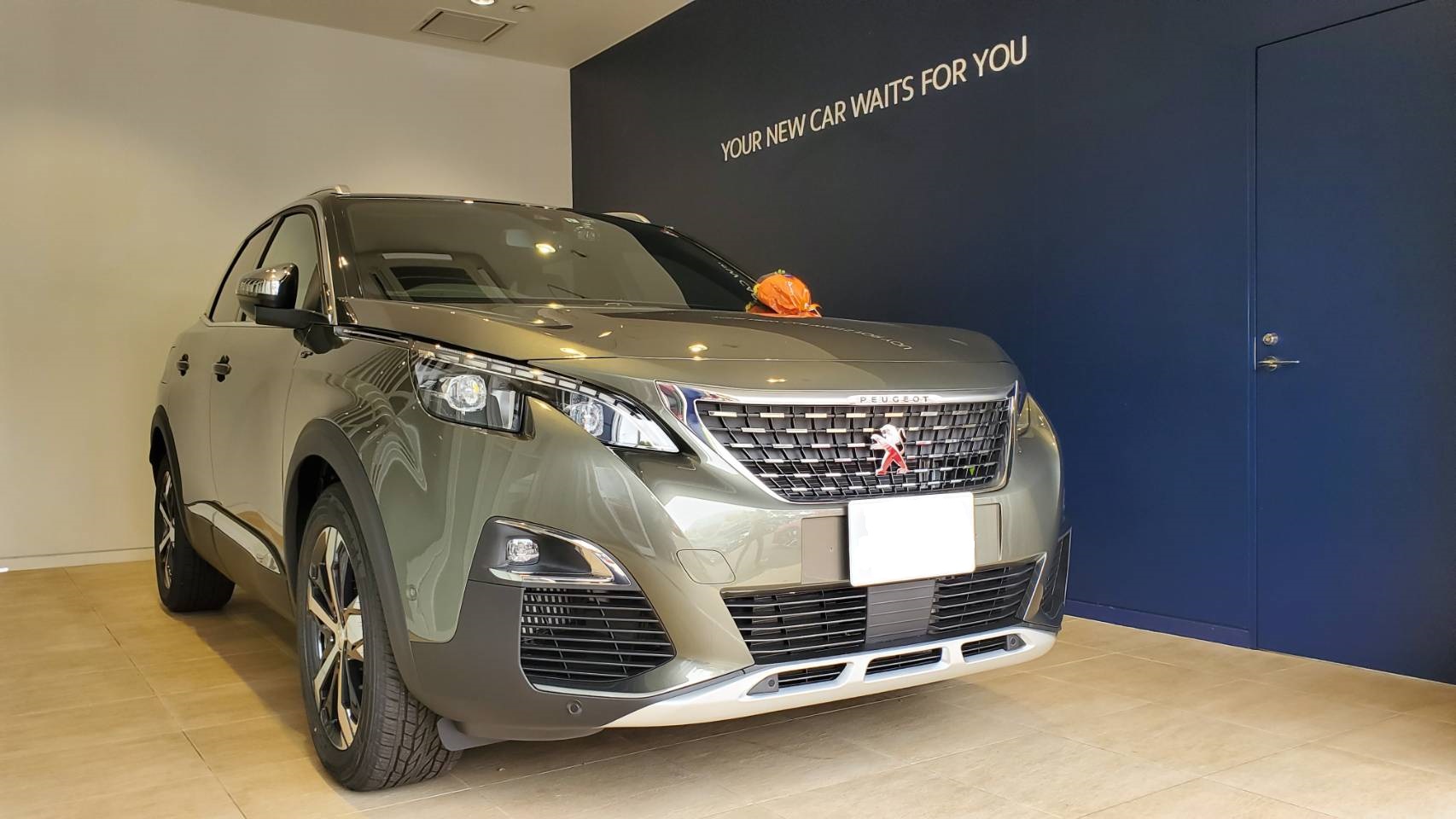 3008 GT BlueHDi アマゾナイト・グレーご納車。