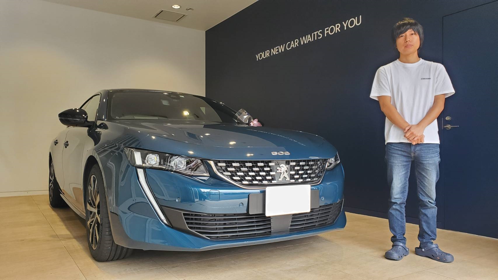 508 GTLine Full Package セレベス・ブルーご納車。
