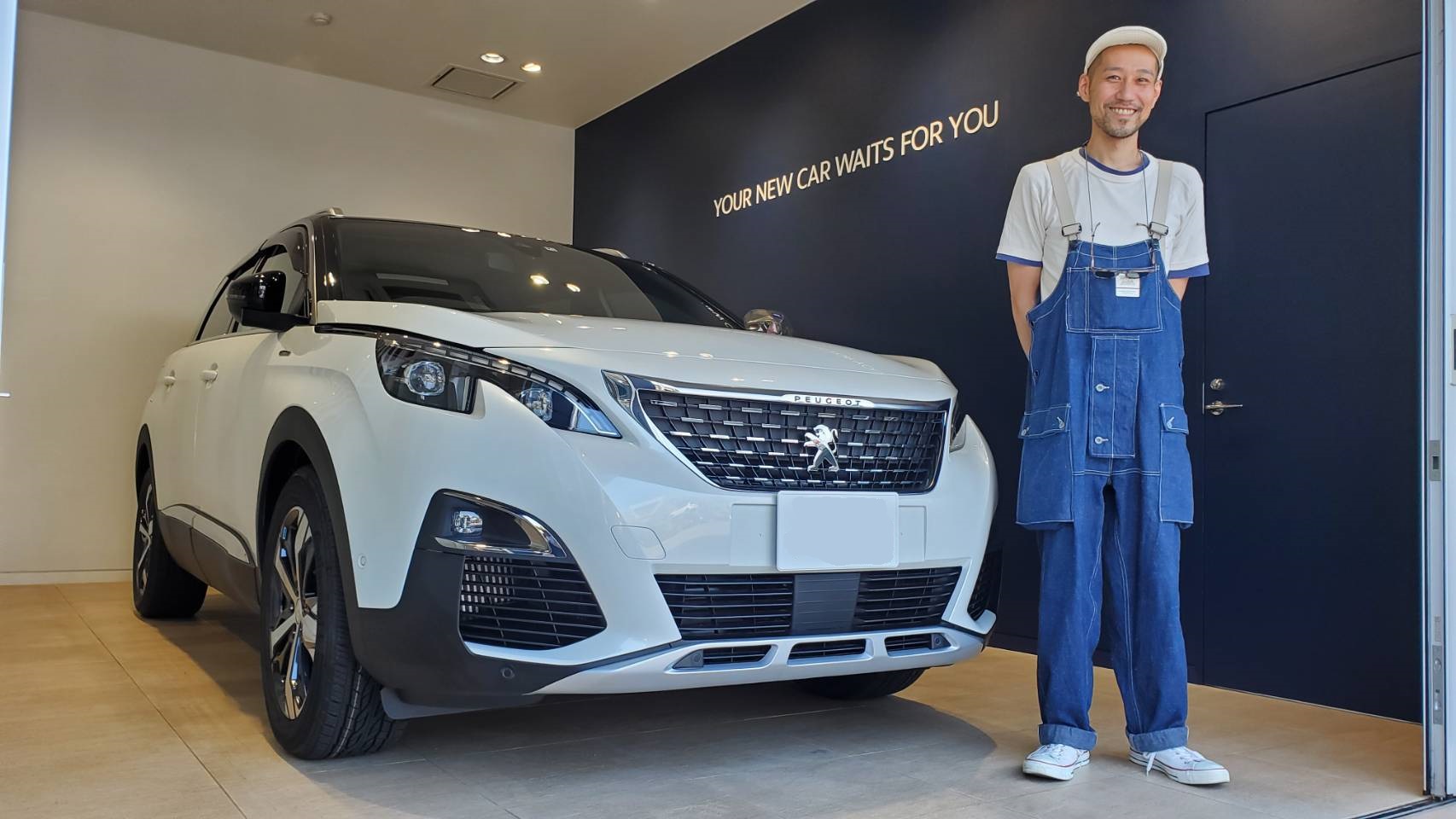5008 GTLine BlueHDi PSR パール・ホワイトご納車。