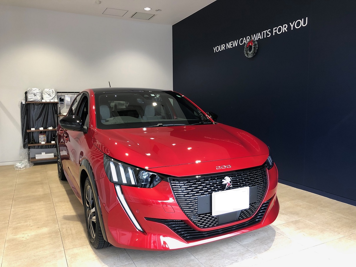 NEW 208 GT Line エリクサー・レッドご納車