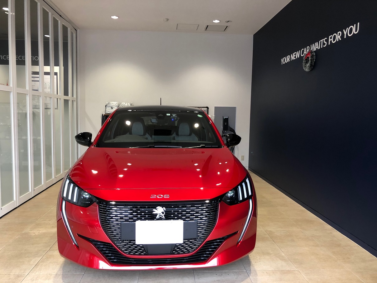 NEW 208 GT Line エリクサー・レッドご納車