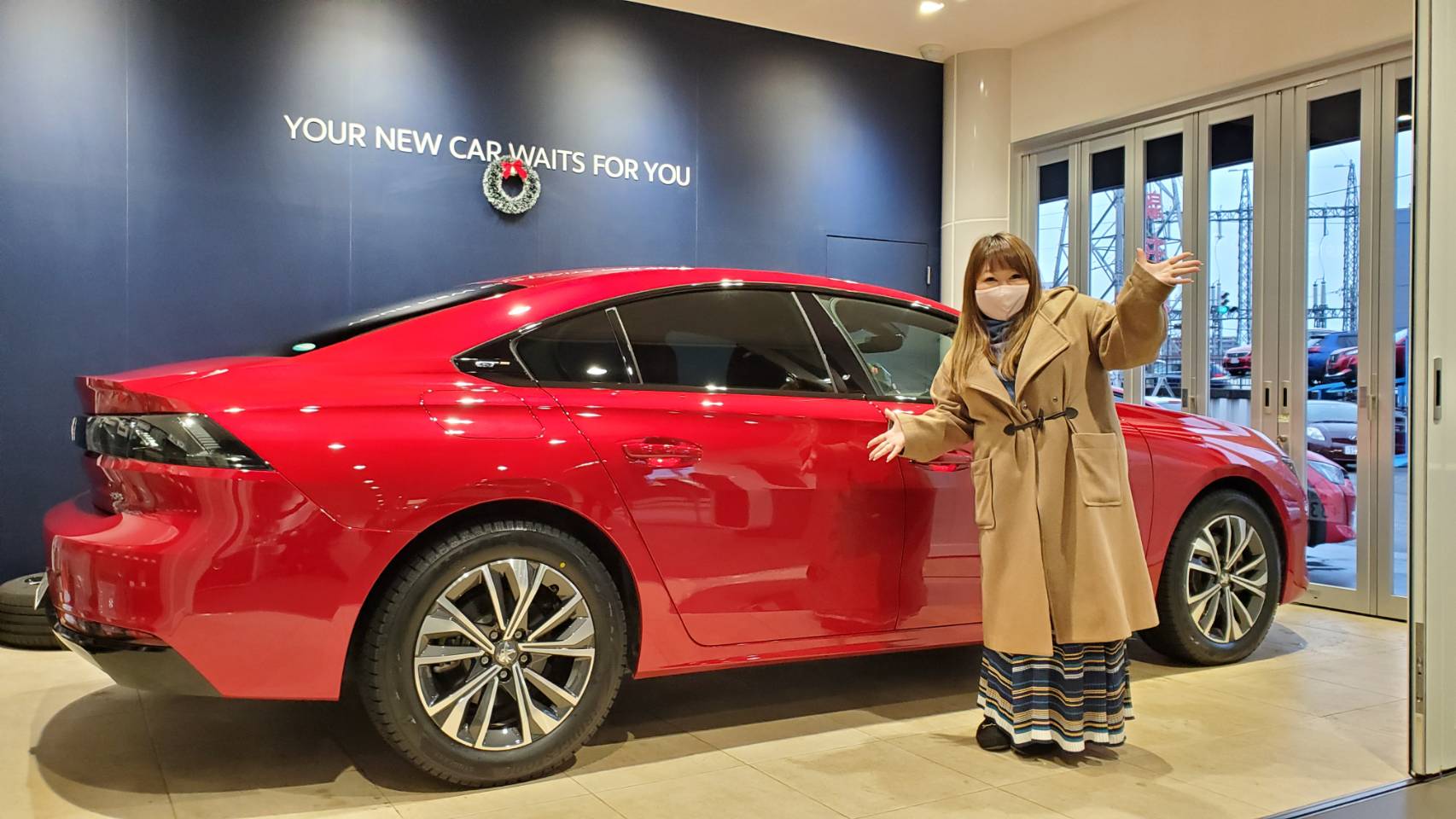 508 GT BlueHDi Full Package アルティメット・レッドご納車。