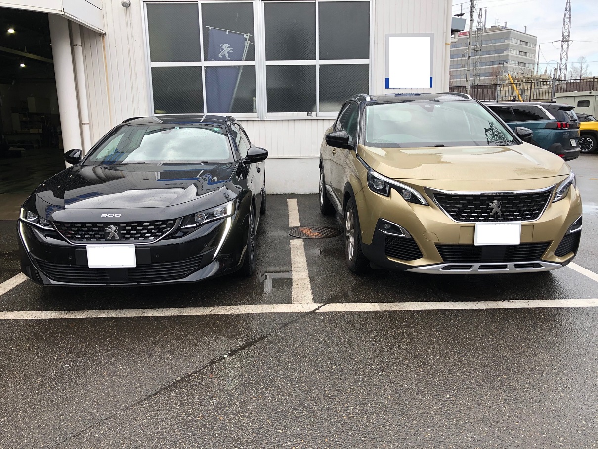 508 SW GT Line ペルラ・ネラ・ブラックご納車