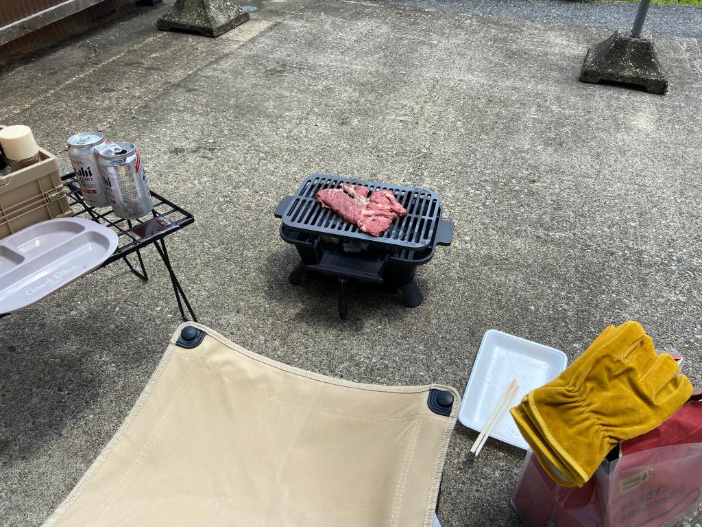 ソロBBQ