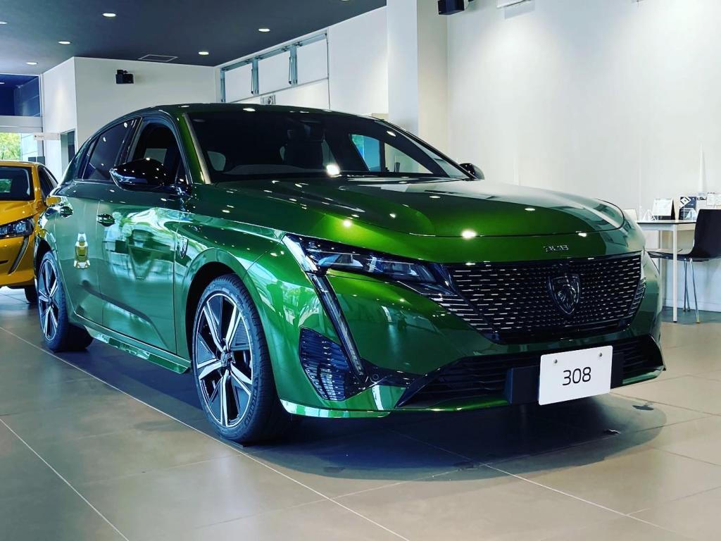 NEW308デモカー到着しました！