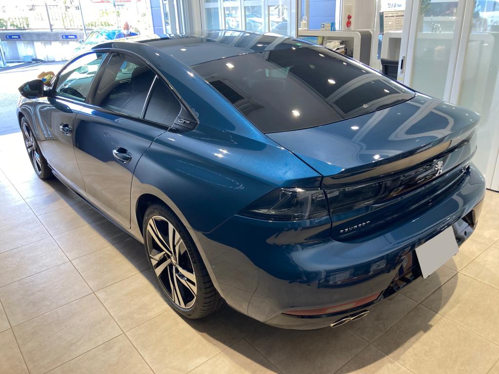 508 GT BlueHDi プレミアムレザーエディション セレベスブルーご納車