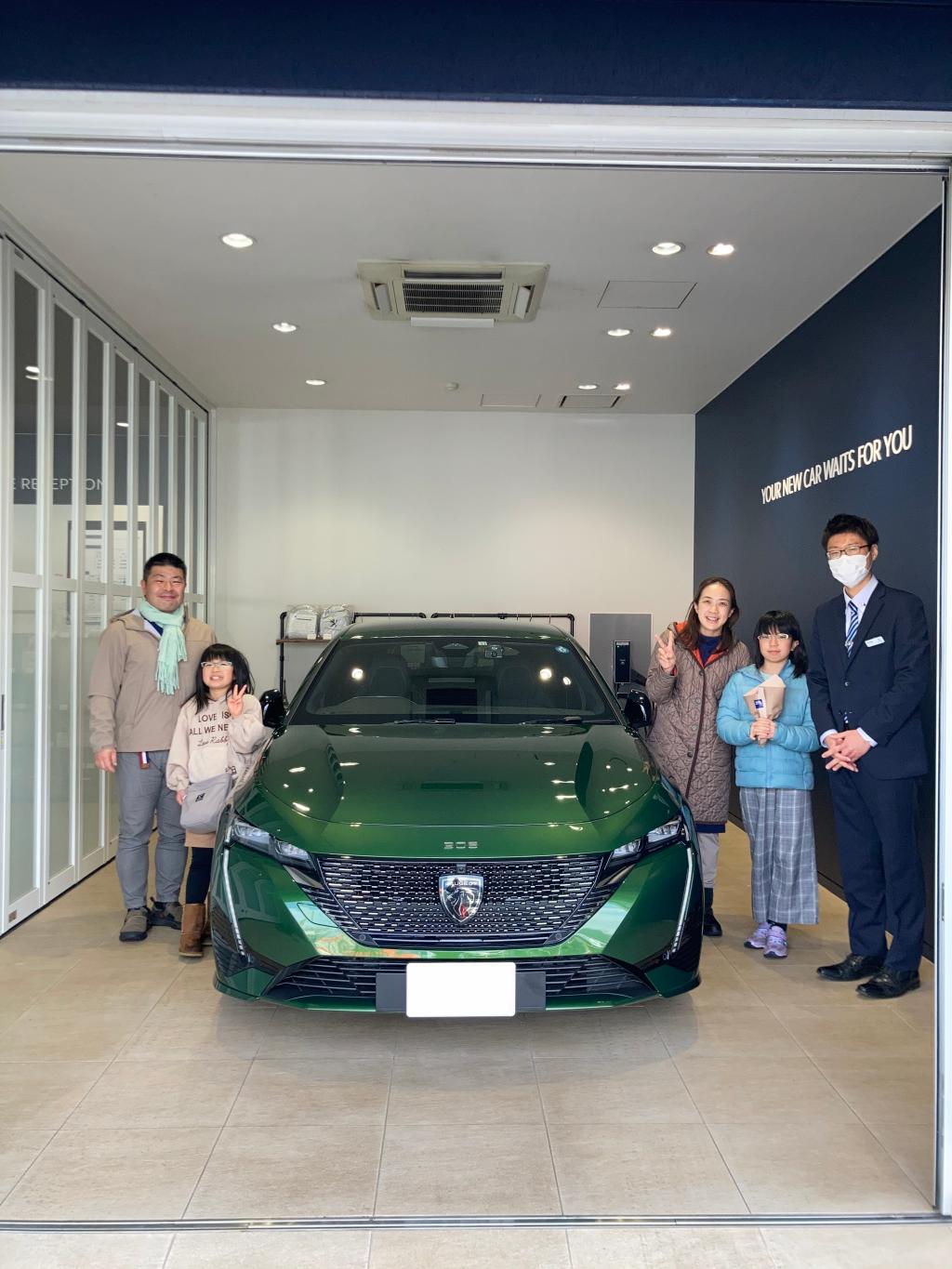 NEW 308 GT BlueHDiご納車