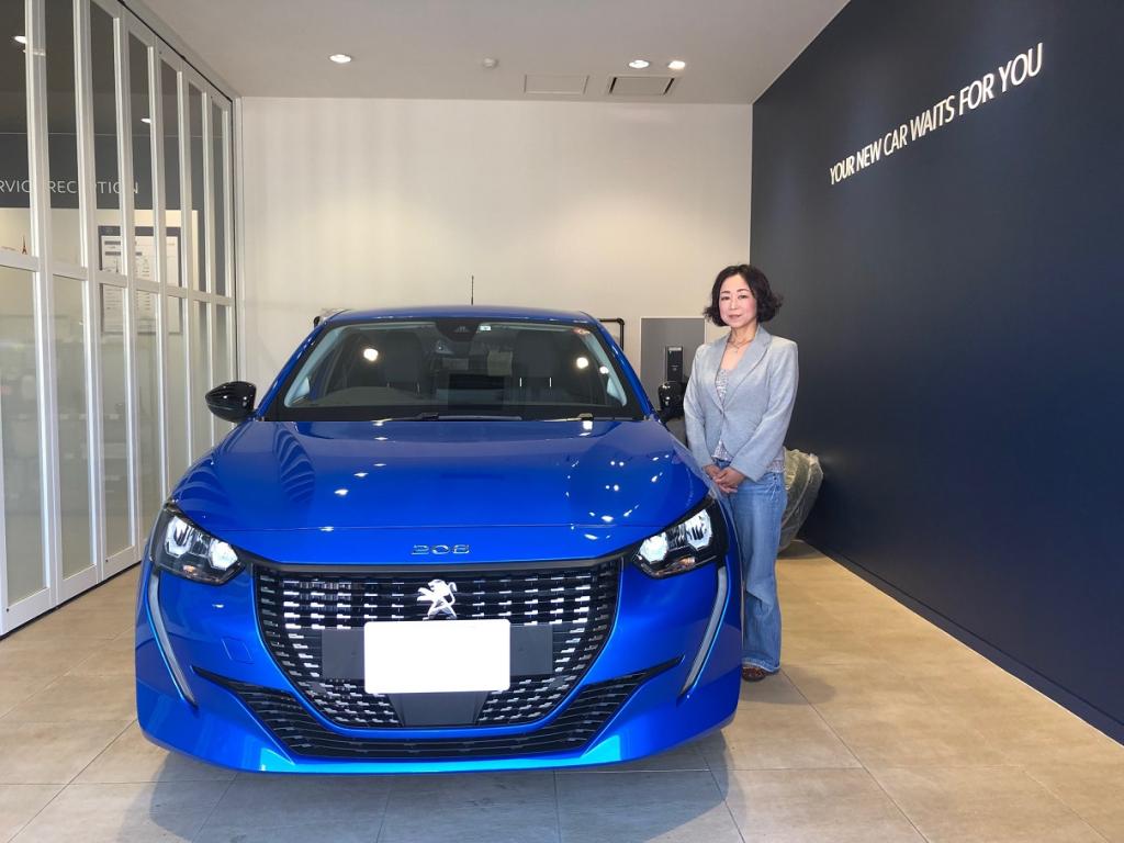 208 Allure ヴァーティゴ・ブルーご納車