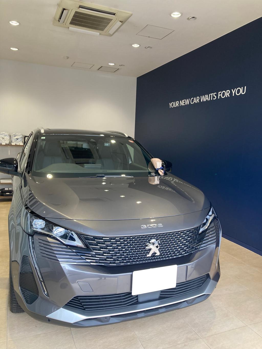 PEUGEOT 3008 GT プラチナ・グレー ご納車