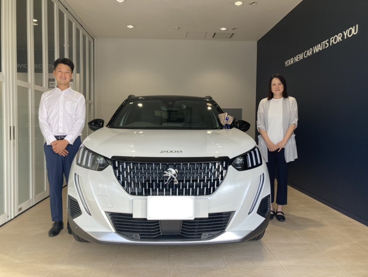 PEUGEOT 2008 GT パール・ホワイト　ご納車