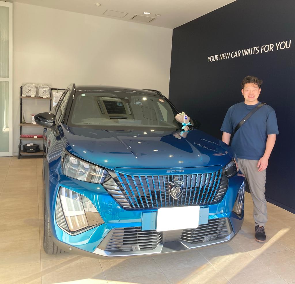 PEUGEOT 2008 GT Obsession Blue 特別仕様車　ご納車