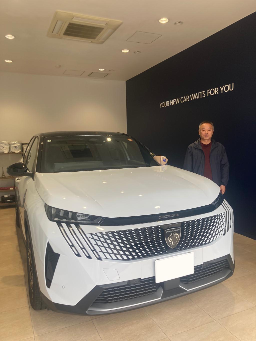 NEW 3008 GT HYBRID ご納車