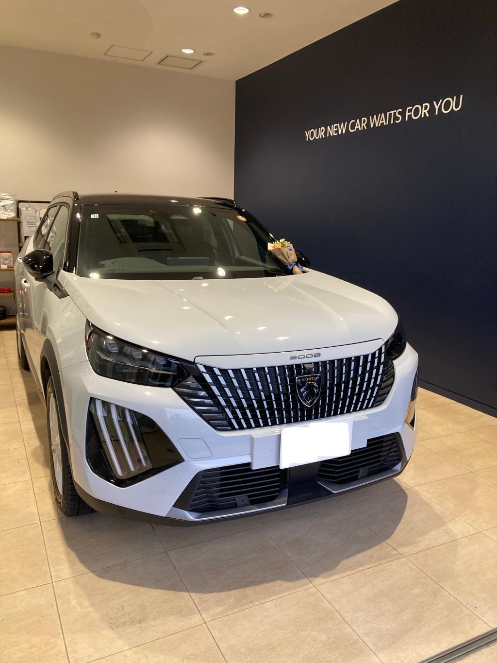 PEUGEOT 2008 GT HYBRID オケナイト・ホワイト ご納車